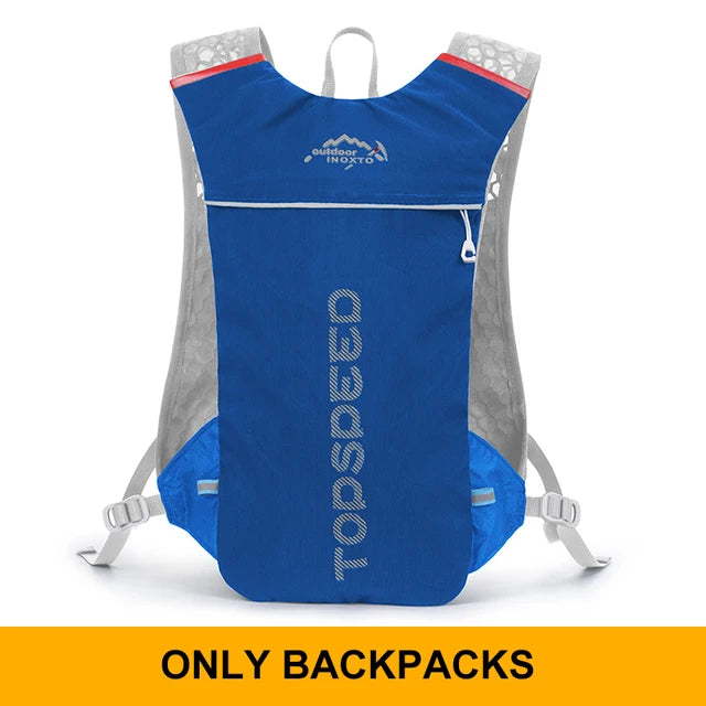 INOXTO Trail Running-Ultra-Light 5L Backpack, Running Hydration Vest, Marathon, Bicycle 1.5L 2L Water Bag